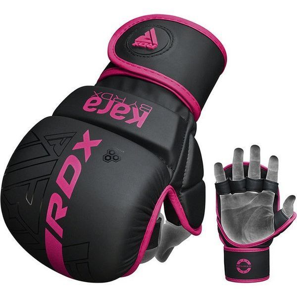 Рукавиці для ММА F6 MATTE PINK PLUS-M/L GSR-F6MP-M/L+ фото