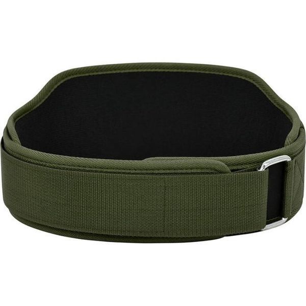 Пояс для важкої атлетики RDX RX5 Double Belt неопреновий Army Green S WBD-RX5AG-S фото