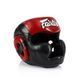 Боксерський шолом Fairtex HG13 Black/Red M HG13_M_Black/Red фото 2