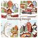 Конструктор 3D міні-будинок Tonecheer Snow Train TQ058 TQ058 фото 4