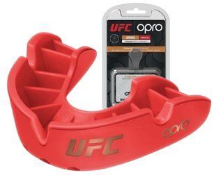 Капа OPRO Bronze UFC доросла (вік 11+) Red (ufc.102512002) UFC_Bronze_Red фото