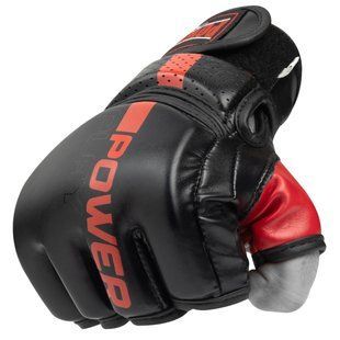 Рукавиці для MMA PowerPlay 3093 Чорні S PP_3093_S_Black фото