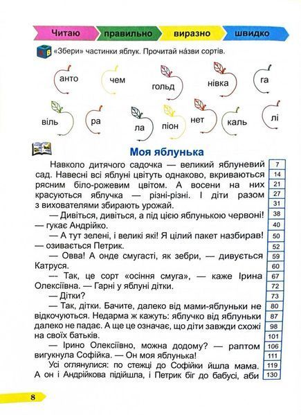 Швидкочитайлик. Посібник з розвитку навичок швидкочитання. 4 клас 10311030052 фото