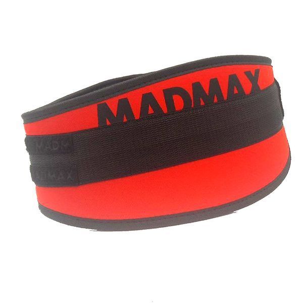 Пояс для важкої атлетики MadMax MFB-421 Simply the Best неопреновий Red L MFB-421-RED_L фото