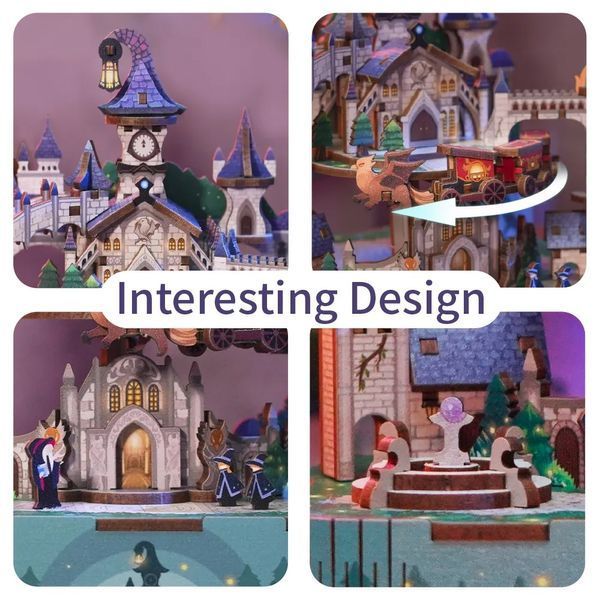 Конструктор 3D міні-будинок Tonecheer Magical Castle TQ064 TQ064 фото
