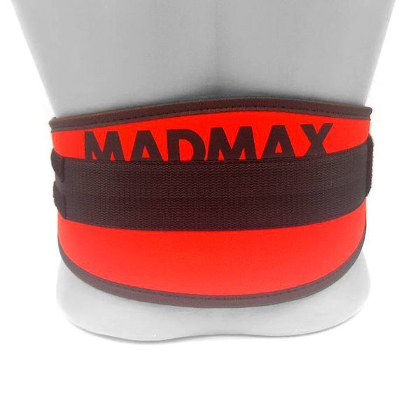 Пояс для важкої атлетики MadMax MFB-421 Simply the Best неопреновий Red L MFB-421-RED_L фото