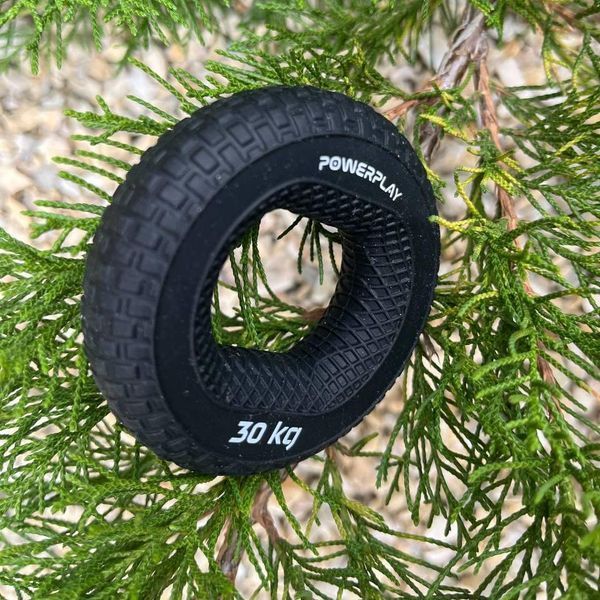 Еспандер кистьовий силіконовий PowerPlay PP-4333 Hand Grip Hard 30 кг. Чорний PP_4333_Black_30kg фото