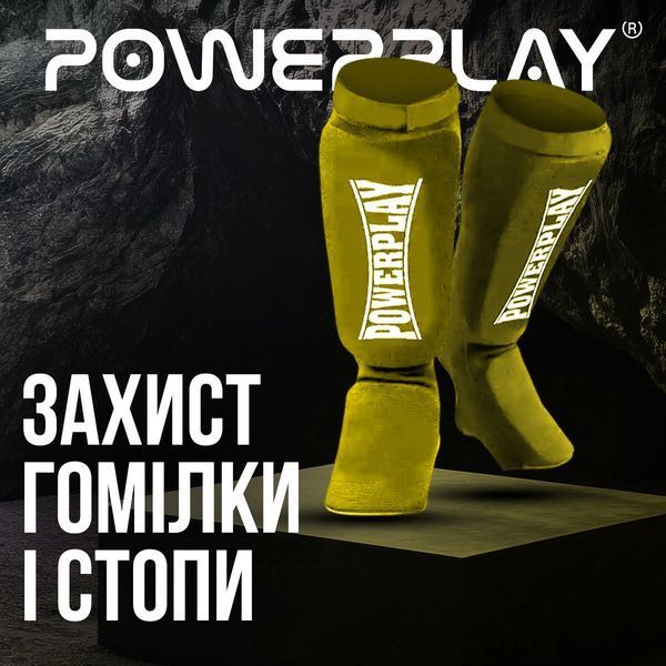 Захист гомілки і стопи PowerPlay 3054 Classic Shin Оливковий L PP_3054_L_Olive фото