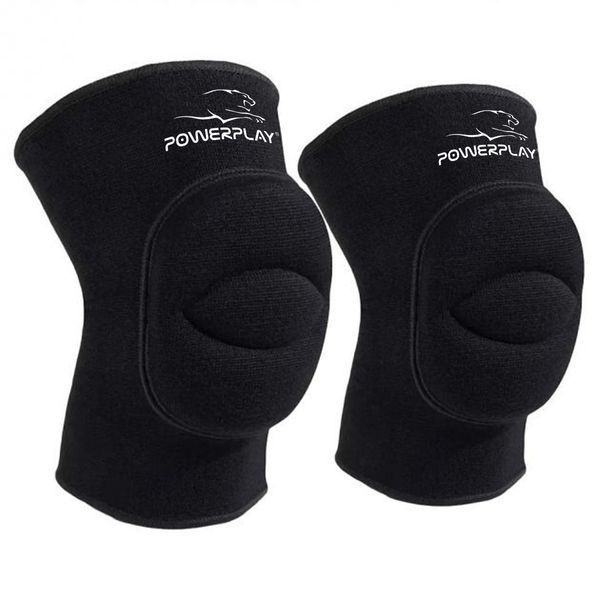 Наколінники PowerPlay PP-8000 Elastic Knee Support (пара) чорні XS PP-8000_Black_XS фото