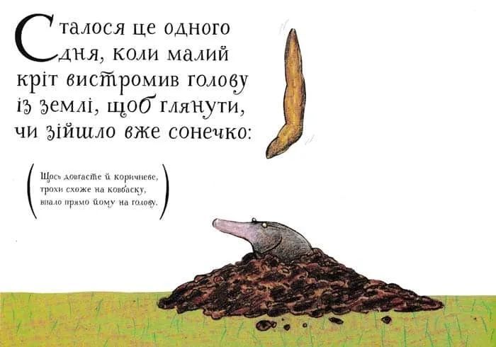 Про малого крота, який хотів дізнатися, хто наклав йому на голову 1031154981 фото