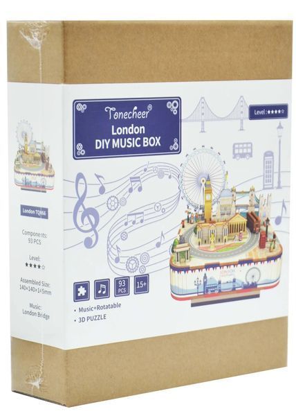 Конструктор 3D міні-будинок Tonecheer London TQ066 TQ066 фото