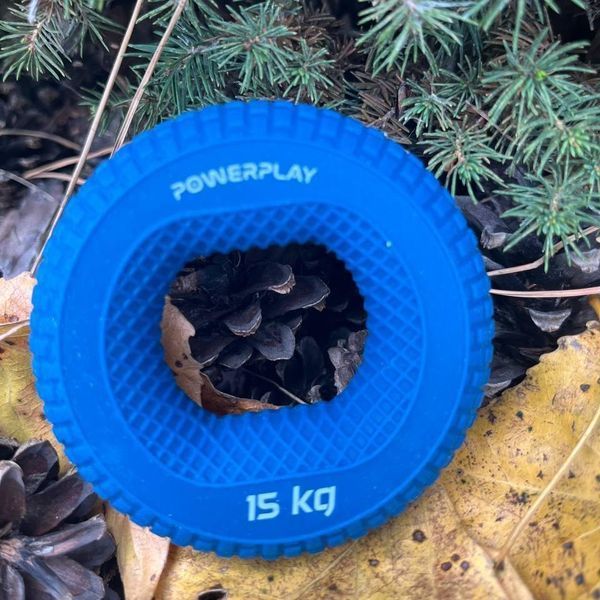 Еспандер кистьовий силіконовий PowerPlay PP-4333 Hand Grip Light 15 кг. Синій PP_4333_Blue_15kg фото