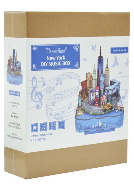 Конструктор 3D міні-будинок Tonecheer New York TQ067 TQ067 фото