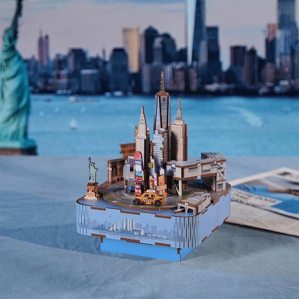 Конструктор 3D міні-будинок Tonecheer New York TQ067 TQ067 фото