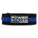 Пояс для пауерліфтингу Power System PS-3800 PowerLifting шкіряний Black/Blue Line XXL PS-3800_2XL_Black_Blue фото 2