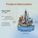 Конструктор 3D міні-будинок Tonecheer New York TQ067 TQ067 фото 3