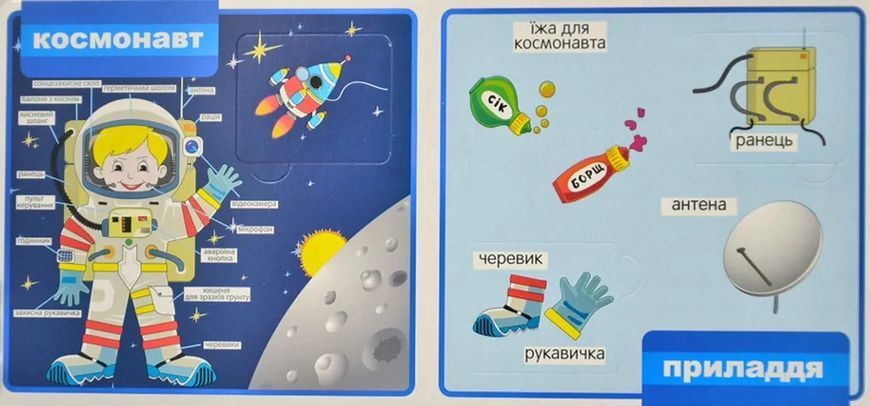 Космос. Мої перші слова 33 віконця 10311014428 фото