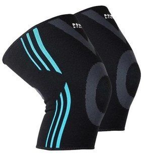 Наколінники Power System PS-6021 Knee Support Evo Black/Blue (пара) M PS-6021_M_Black-Blue фото