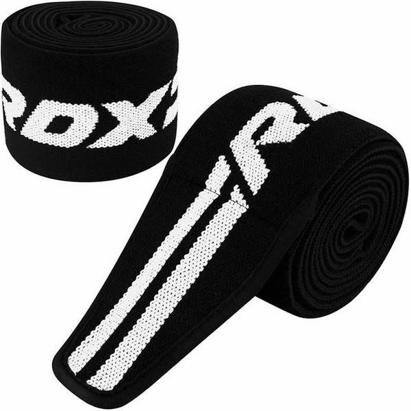 Бинти на коліна RDX K2 GYM Knee Wrap Black WAH-K2B фото