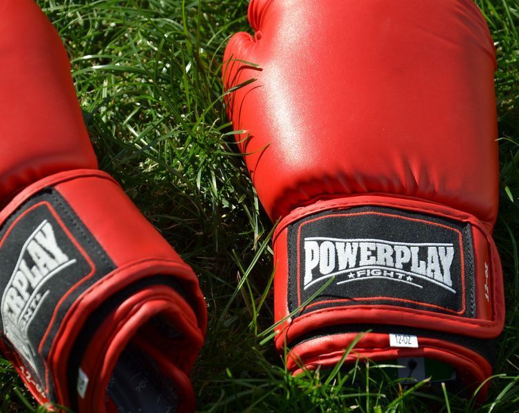 Боксерські рукавиці PowerPlay 3004 Classic Червоні 16 унцій PP_3004_16oz_Red фото