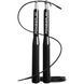 Скакалка швидкісна на підшипниках алюмінієва PowerPlay 4207 Elite Jump Rope Чорна (3m.) PP_4207_Black фото 1