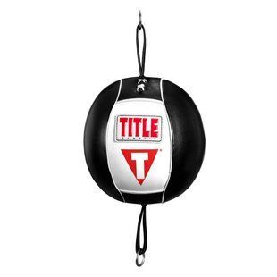 Груша боксерська на розтяжках TITLE Classic Double End Bag 3.0 White/Red розмір 5 CDEBX3 5 фото