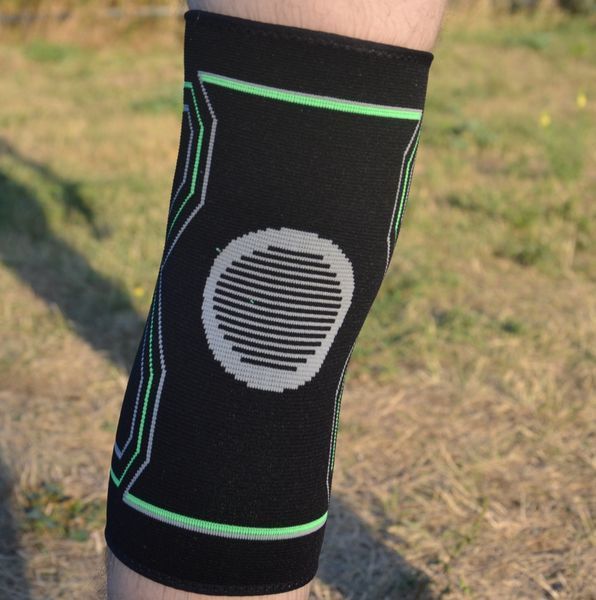 Наколінники PowerPlay 4099 Knee Support Чорно/Зелені S/M (пара) PP_4099_S/M_Bl/Green фото