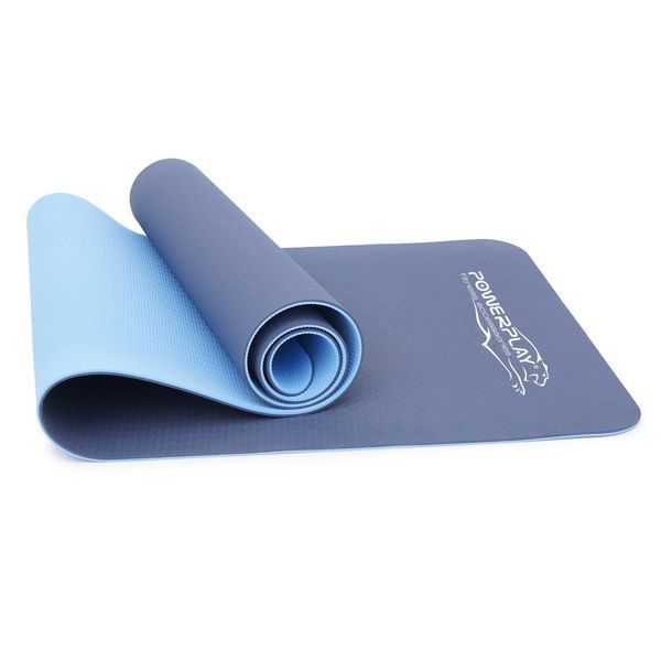 Килимок для йоги та фітнесу PowerPlay 4150 TPE Premium Performance Mat Океанічний (183x61x0.6 см.) PP_4150_Ocean фото