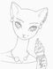 Розмальовка #girls#fashion#cats 1031162447 фото 4