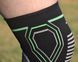 Наколінники PowerPlay 4099 Knee Support Чорно/Зелені S/M (пара) PP_4099_S/M_Bl/Green фото 6