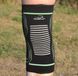 Наколінники PowerPlay 4099 Knee Support Чорно/Зелені S/M (пара) PP_4099_S/M_Bl/Green фото 8
