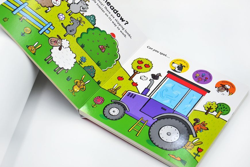 What's on My Farm? (A slide-and-find book with flaps) 10311029159 фото