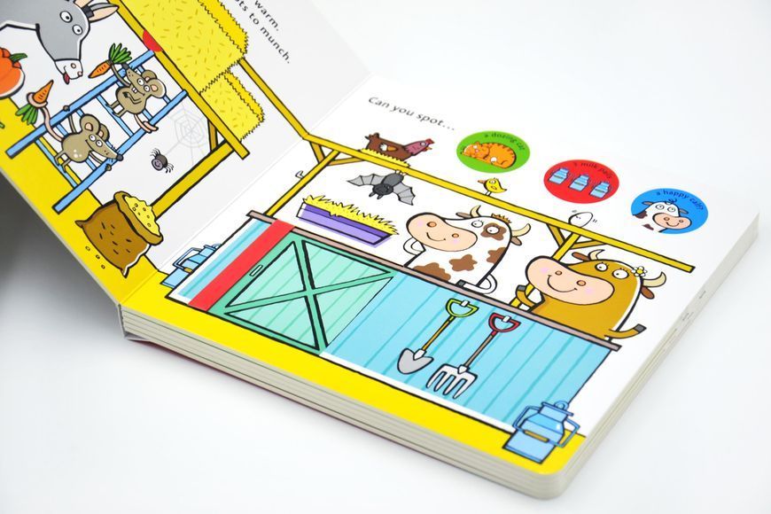 What's on My Farm? (A slide-and-find book with flaps) 10311029159 фото