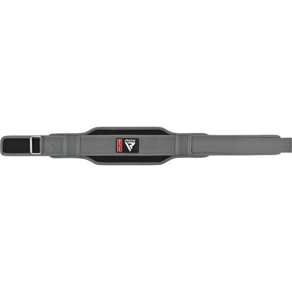 Пояс для важкої атлетики RDX RX5 Double Belt неопреновий Grey M WBD-RX5G-M фото