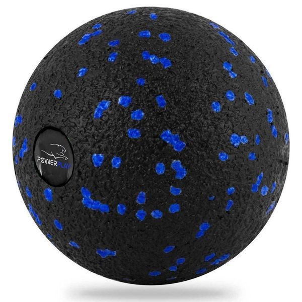 Масажний м'яч PowerPlay PP-4350 Epp Massage Ball (d8) Чорно/Синій PP-4350_Blue_d8 фото