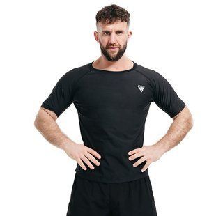 Чоловіча футболка RDX M1 з ефектом сауни Black 2XL STP-M1B-2XL фото