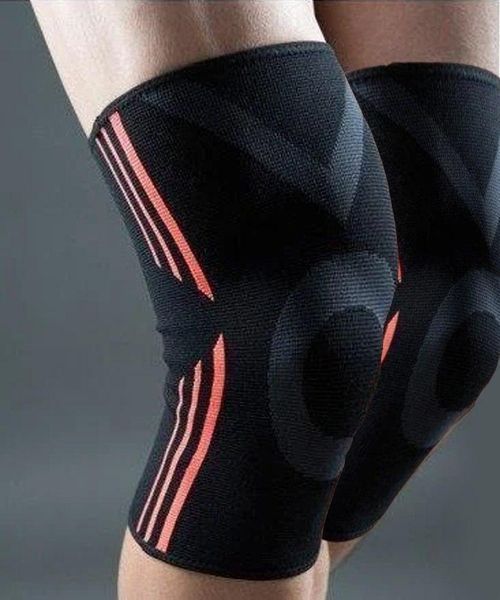 Наколінники Power System PS-6021 Knee Support Evo Black/Orange (пара) M PS-6021_M_Black-Orange фото