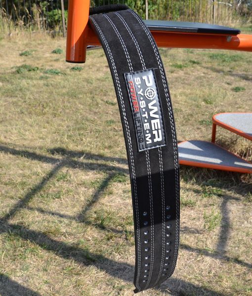 Пояс для пауерліфтингу Power System PS-3800 PowerLifting шкіряний Black L PS-3800_L_Black_Black фото