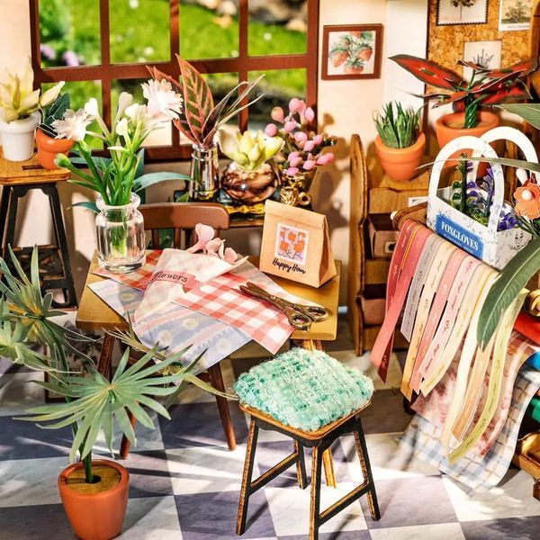 Конструктор 3D міні-будинок Robotime Rolife Emily&rsquo;s Flower Shop DG145 DG145 фото