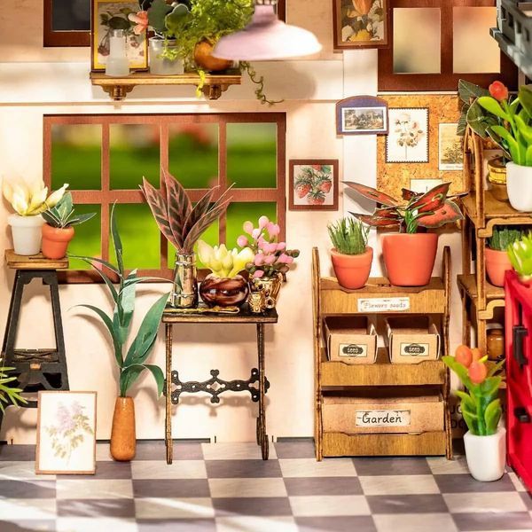 Конструктор 3D міні-будинок Robotime Rolife Emily&rsquo;s Flower Shop DG145 DG145 фото