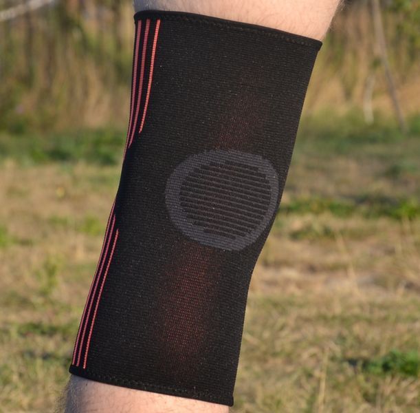 Наколінники Power System PS-6021 Knee Support Evo Black/Orange (пара) M PS-6021_M_Black-Orange фото