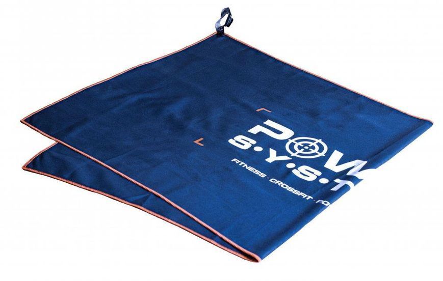 Рушник для фітнесу та спорту Power System PS-7005 Gym Towel (100*50см.) Темно-синій 7005NB-0 фото