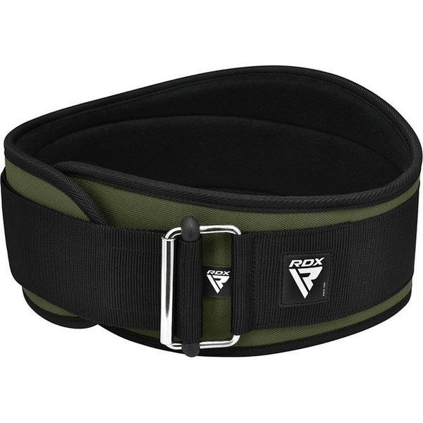 Пояс для важкої атлетики RDX RX3 EVA Curve неопреновий Army Green M WBE-RX3AG-M фото