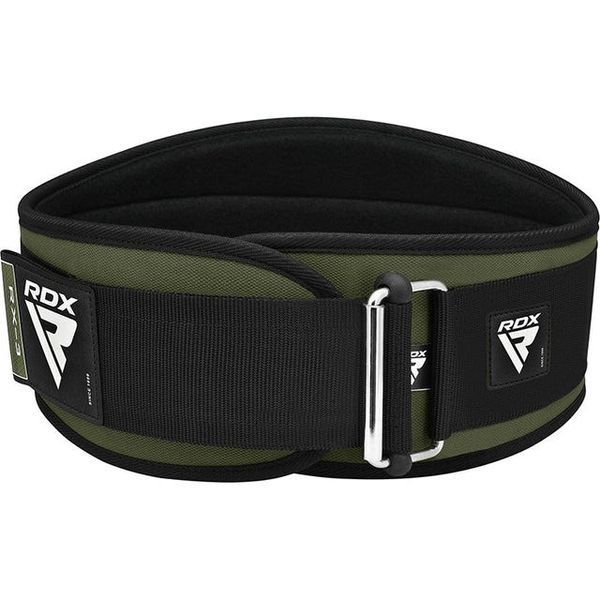 Пояс для важкої атлетики RDX RX3 EVA Curve неопреновий Army Green M WBE-RX3AG-M фото