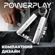 Еспандер-ножиці алюмінієвий PowerPlay 4322 (112 кг) Hand Grip Срібний PP_4322_112kg фото 3