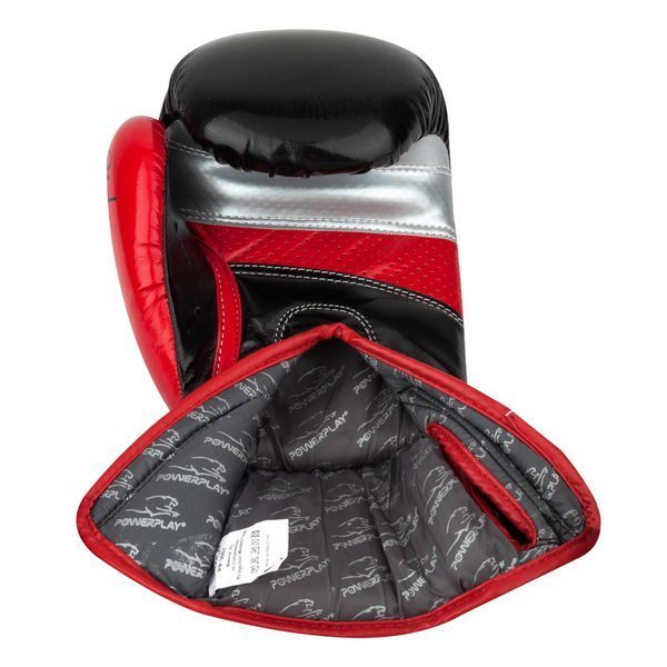 Боксерські рукавиці PowerPlay 3007 Scorpio Чорні карбон 12 унцій PP_3007_12oz_Black фото