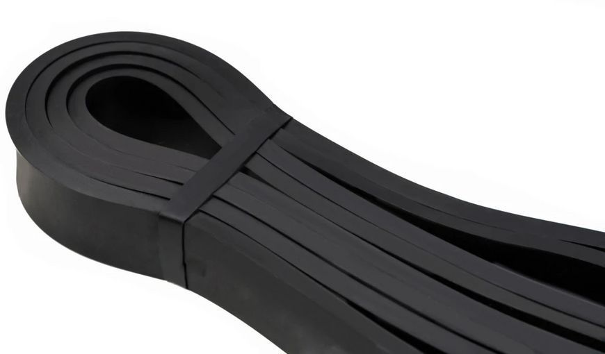 Еспандер-петля (гумка для фітнесу і кроссфіту) PowerPlay 4117 Power Band Чорна (20-45kg) PP_4117_(20-45kg) фото