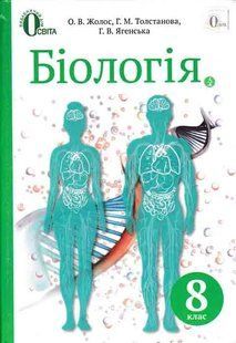 Біологія. Підручник для 8 класу Нова програма Жолос О. 1031149409 фото