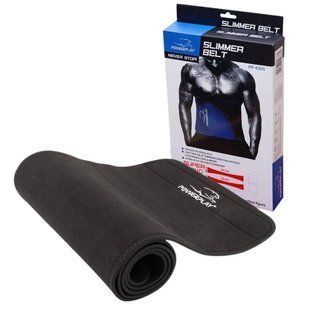 Пояс для схуднення PowerPlay 4301 (125*30 см) Чорний PP_4301_Black_125 фото