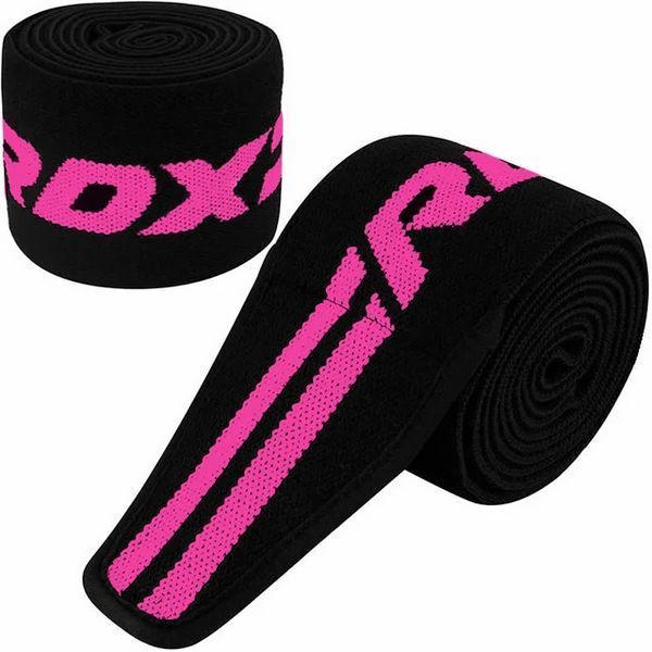 Бинти на коліна RDX K2 GYM Knee Wrap PINK PRO WAH-K2P фото